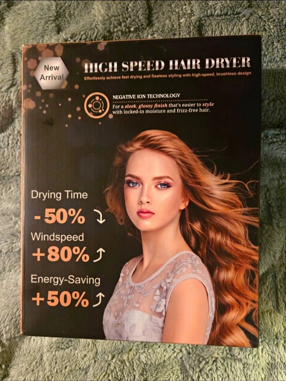 High Speed Hair Dryer – Black